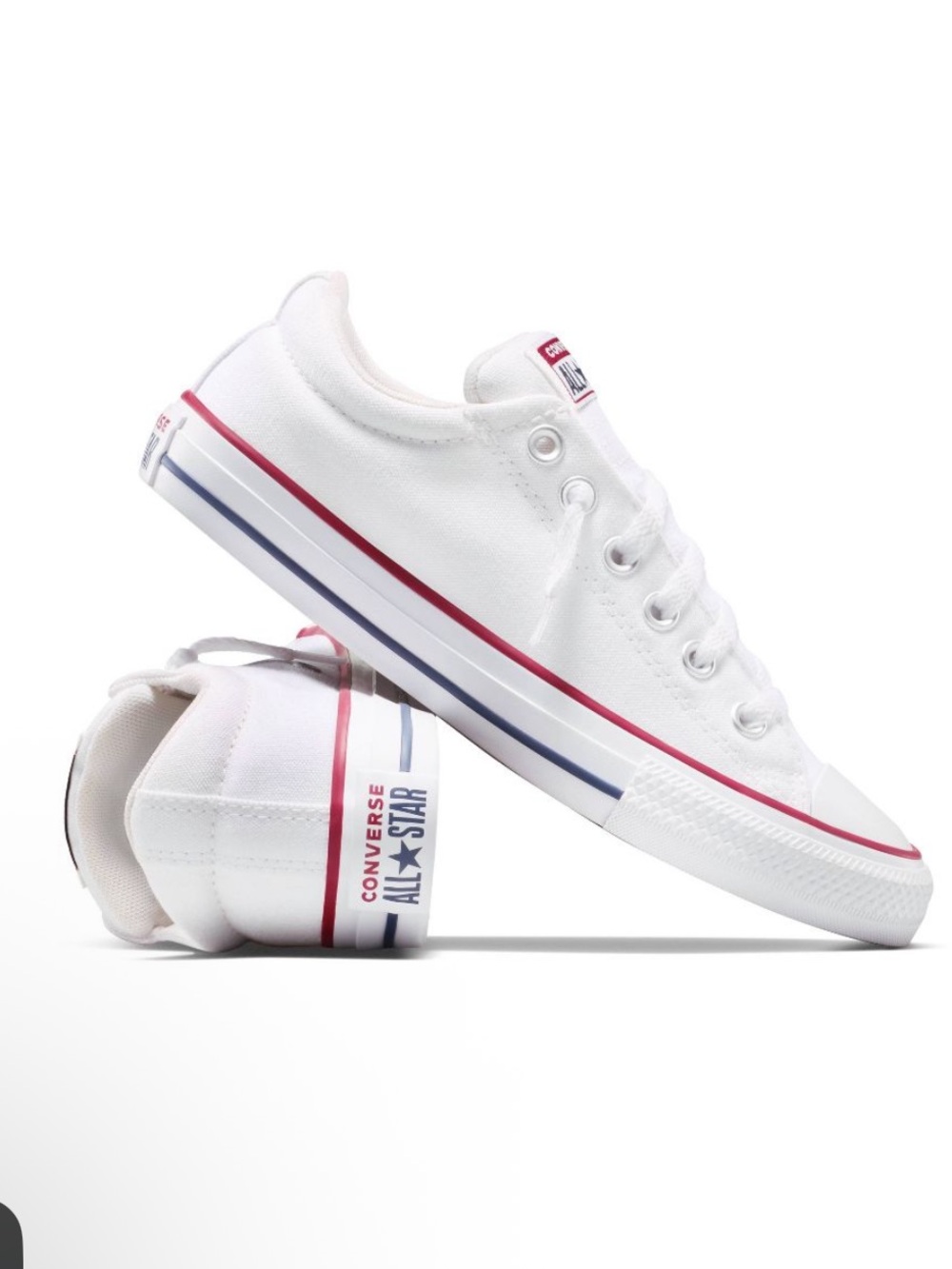 Converse Toddler Street Ox Low Top Sneakers - White